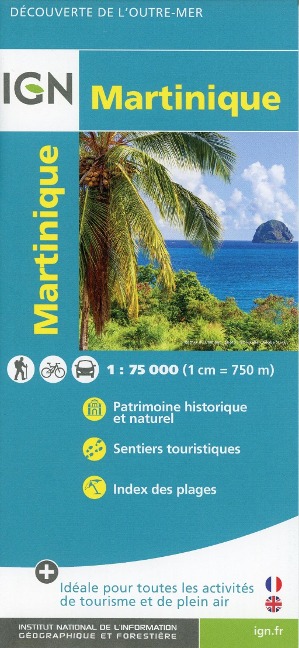 La Martinique 1:75 000 - 