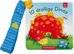 Cover-Bild zum Titel 'Mein erstes Fühl-Buch für den Buggy: 10 drollige Dinos' von ''