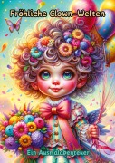 Cover-Bild zum Titel 'Fröhliche Clown-Welten' von 'Maxi Pinselzauber'