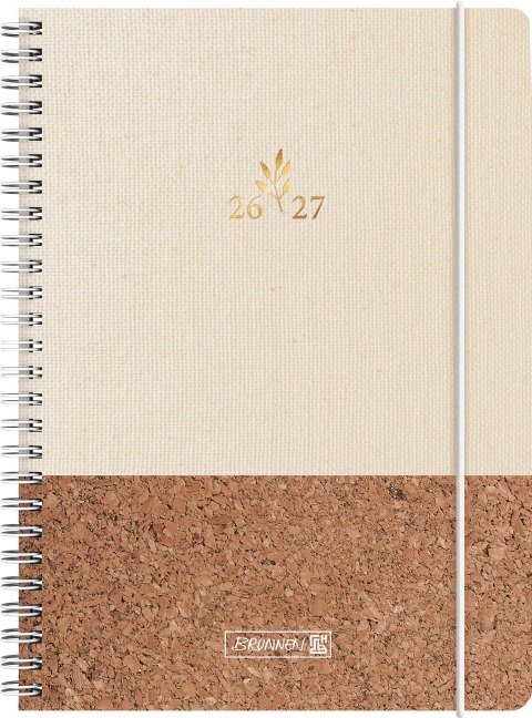 Schülerkalender 2026/2027 "Naturality" | A5, Textil - 