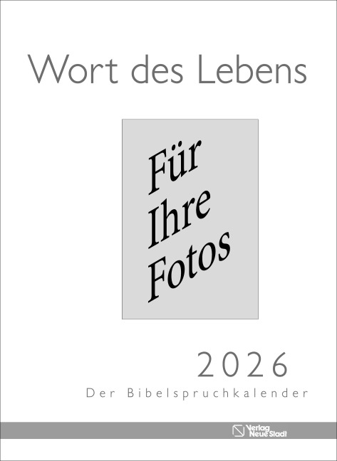 Wort des Lebens 2026 - Der Bibelspruchkalender - 