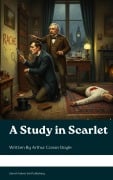 Cover-Bild zum Titel 'A Study in Scarlet' von 'Arthur Conan Doyle'