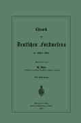 Chronik des Deutschen Forstwesens im Jahre 1886 - Werner Weise