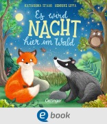 Cover-Bild zum Titel 'Es wird Nacht hier im Wald' von 'Henrike Lippa'