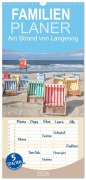 Cover-Bild zum Titel 'Familienplaner 2026 - Am Strand von Langeoog mit 5 Spalten (Wandkalender, 21 x 45 cm) CALVENDO' von 'Dietmar Scherf'