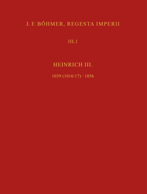 J. F. Böhmer, Regesta Imperii - Gerhard Lubich, Dirk Jäckel