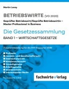 Cover-Bild zum Titel 'Betriebswirte - Die Gesetzessammlung 2026' von ''