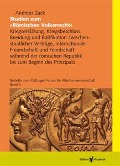 Studien zum Römischen Völkerrecht - Andreas Zack