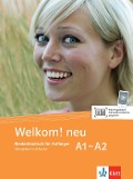 Welkom! Neu A1-A2 Übungsbuch + Audio-CD - 