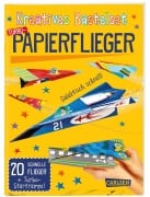 Cover-Bild zum Titel 'Bastelset für Kinder: Kreatives Bastelset: Turbo-Papierflieger' von ''