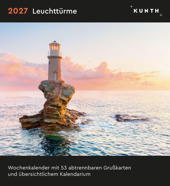 Leuchttürme - KUNTH Postkartenkalender 2027 - 