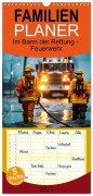 Cover-Bild zum Titel 'Familienplaner 2027 - Im Bann der Rettung - Feuerwehr mit 5 Spalten (Wandkalender, 21 x 45 cm) CALVENDO' von 'Susan Michel'