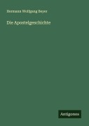 Cover-Bild zum Titel 'Die Apostelgeschichte' von 'Hermann Wolfgang Beyer'
