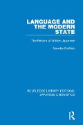 Language and the Modern State - Nanette Gottlieb