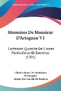 Memoires De Monsieur D'Artagnan V1 - Charles Boatz De Castelmore D'Artagnan, Gatien De Courtilz De Sandras