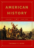 Cover-Bild zum Titel 'American History, Volume 1' von 'Thomas S Kidd'