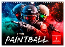 Cover-Bild zum Titel 'Paintball cool (Wandkalender 2026 DIN A4 quer), CALVENDO Monatskalender' von 'Peter Roder'