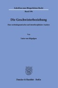 Cover-Bild zum Titel 'Die Geschwisterbeziehung' von 'Luise von Kügelgen'