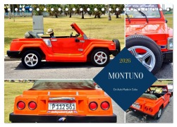 Cover-Bild zum Titel 'MONTUNO - Ein Auto Made in Cuba (Tischkalender 2026 DIN A5 quer), CALVENDO Monatskalender' von 'Henning von Löwis of Menar'