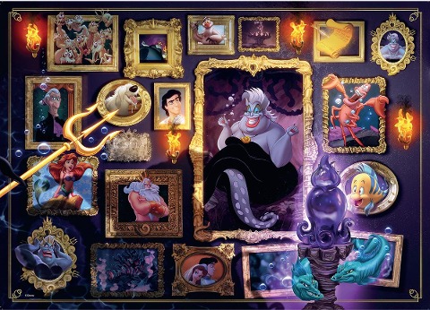 Erwachsenenpuzzle 1000 Teile - Disney Villainous - Ursula - 