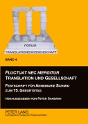 Cover-Bild zum Titel ''Fluctuat nec mergitur'. Translation und Gesellschaft' von ''
