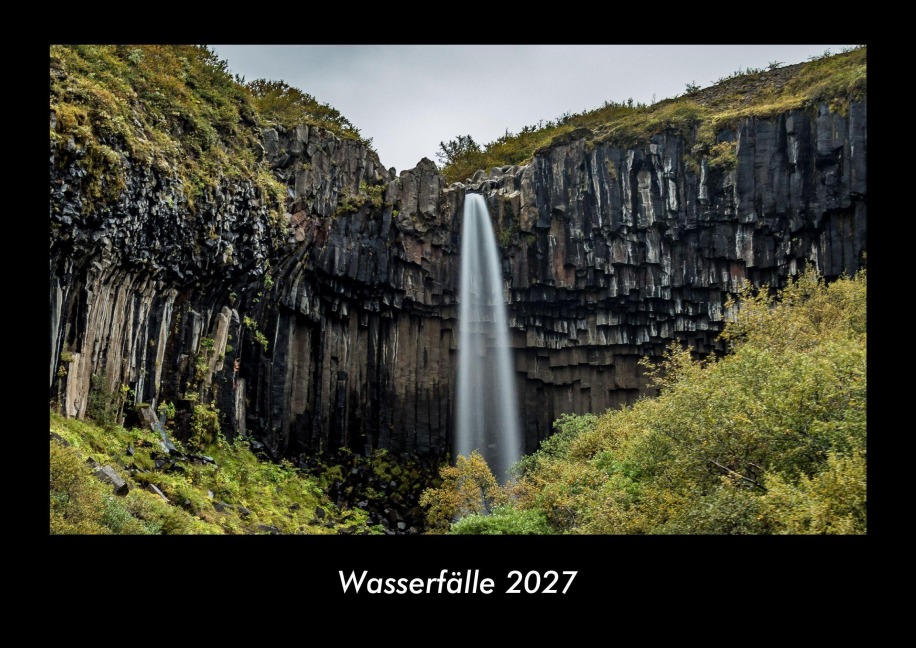 Wasserfälle 2027 Fotokalender DIN A3 - Tobias Becker