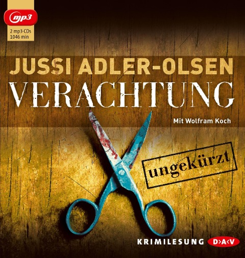 Verachtung - Ungekürzte Lesung - Jussi Adler-Olsen