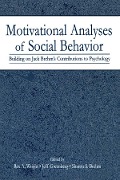 Cover-Bild zum Titel 'Motivational Analyses of Social Behavior' von ''
