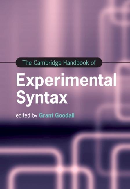 Cambridge Handbook of Experimental Syntax - 