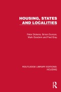 Cover-Bild zum Titel 'Housing, States and Localities' von 'Peter Dickens, Simon Duncan, Mark Goodwin, Fred Gray'