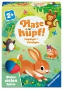 Cover-Bild zum Titel 'Hase hüpf! - Kinderspiel ab 2 Jahre' von 'Anja Wrede, Christoph Cantzler'
