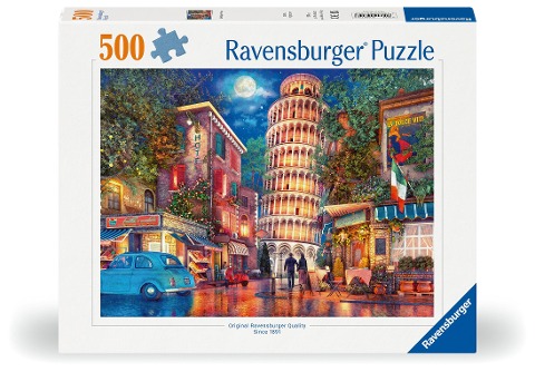 Erwachsenenpuzzle 500 Teile - Abends in Pisa - 