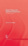Cover-Bild zum Titel 'Social Theory and Japanese Experience' von 'Johann P. Arnason'