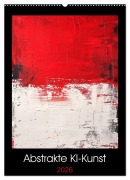 Cover-Bild zum Titel 'Abstrakte KI-Kunst (Wandkalender 2026 DIN A2 hoch), CALVENDO Monatskalender' von 'Martin Rettenberger'