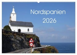 Cover-Bild zum Titel 'Nordspanien (Wandkalender 2026 DIN A2 quer), CALVENDO Monatskalender' von 'Rainer Grosskopf'
