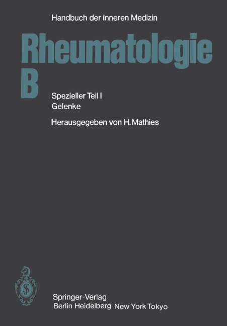 Rheumatologie B - H. Hofmann, H. Mathies, W. Miehle, H. P. Missmahl, W. Mohr