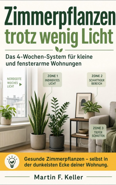 Zimmerpflanzen trotz wenig Licht - Martin F. Keller