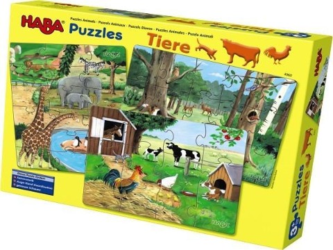 HABA-Puzzles Tiere - 