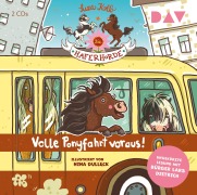 Cover-Bild zum Titel 'Die Haferhorde 15: Volle Ponyfahrt voraus!' von 'Suza Kolb'