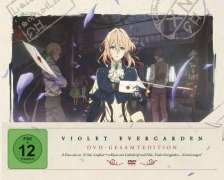 Cover-Bild zum Titel 'Violet Evergarden' von 'Kana Akatsuki, Reiko Yoshida, Tatsuhiko Urahata, Takaaki Suzuki, Evan Call'