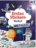 Cover-Bild zum Titel 'Erstes Stickern Metallic - Weltall' von ''