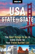 Cover-Bild zum Titel 'Moon USA State by State' von 'Moon Travel Guides'
