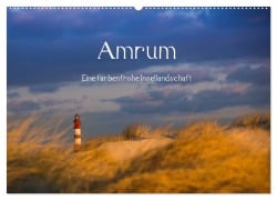 Cover-Bild zum Titel 'Amrum - Eine farbenfrohe Insellandschaft (Wandkalender 2026 DIN A2 quer), CALVENDO Monatskalender' von 'Silke Koch - Siko-Fotomomente. De'