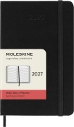 Cover-Bild zum Titel 'Moleskine 12 Monate Tageskalender 2027, Pocket/A6, 1 Tag = 1 Seite, fester Einband, Schwarz' von ''
