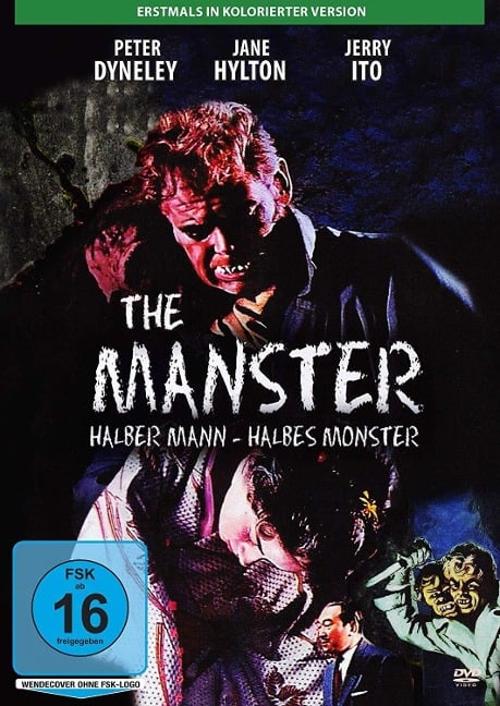 The Manster - Halber Mann - Halbes Monster - William J. Sheldon, George P. Breakston, Hirooki Ogawa