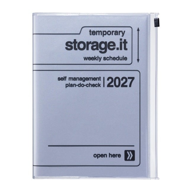 MARK'S 2026/27 Diary A5 Storage.it  // Silver - 