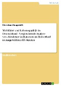 Cover-Bild zum Titel 'Wohlfahrt und Lebensqualität in Deutschland - Vergleichende Analyse verschiedener Indikatoren im Zeitverlauf in ausgewählten EU-Staaten' von 'Christian Haupricht'
