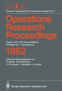 Cover-Bild zum Titel 'DGOR Papers of the 11th Annual Meeting Vorträge der 11. Jahrestagung' von ''