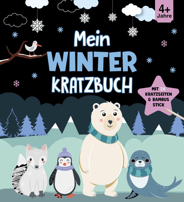 Mein Winter-Kratzbuch - 