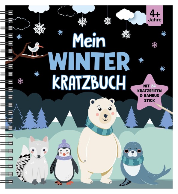 Mein Winter-Kratzbuch - 